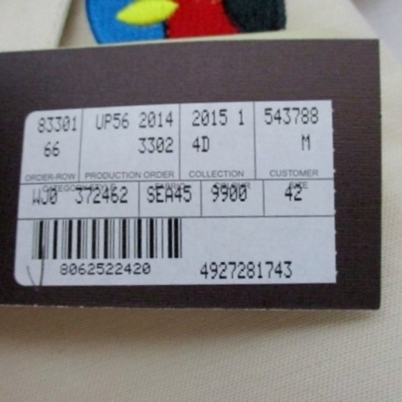 NWT NEW STELLA MCCARTNEY LUCHA LIBRE Shirt Top - Picture 4 of 10